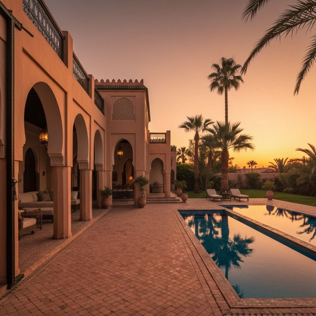 Villa de luxe à Marrakech
